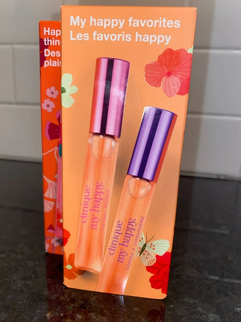 Clinique - “Happy” & “My Happy” 4Pc. Happy Little Things Fragrence & Beauty sets - Picture 8 of 16